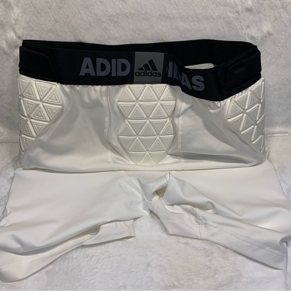Adidas Men Football Alphaskin Force 5 Pad Girdle White X-LARGE NWT - Picture 6 of 10